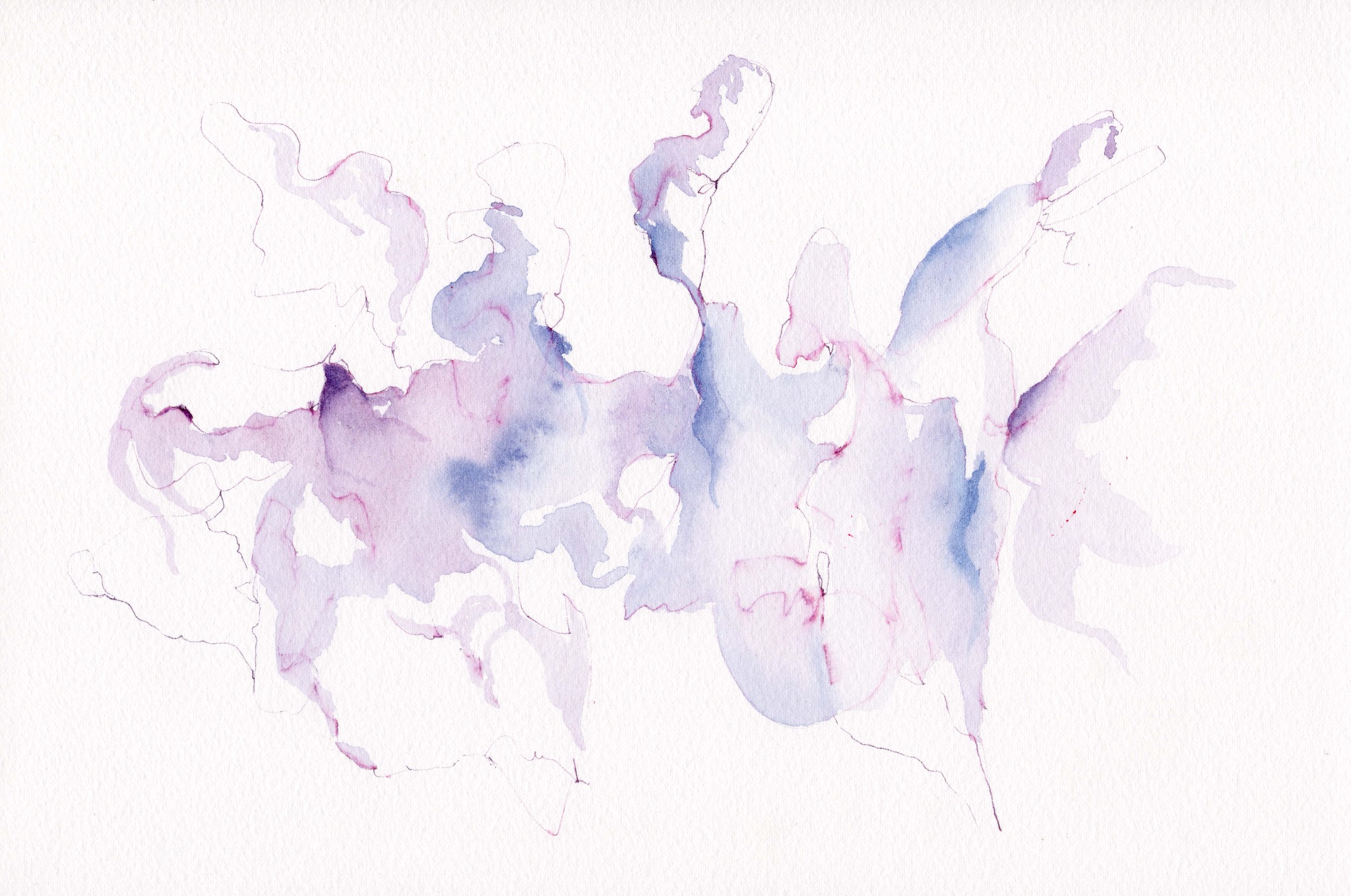 Thunder, original watercolour artwork by FZ Studio